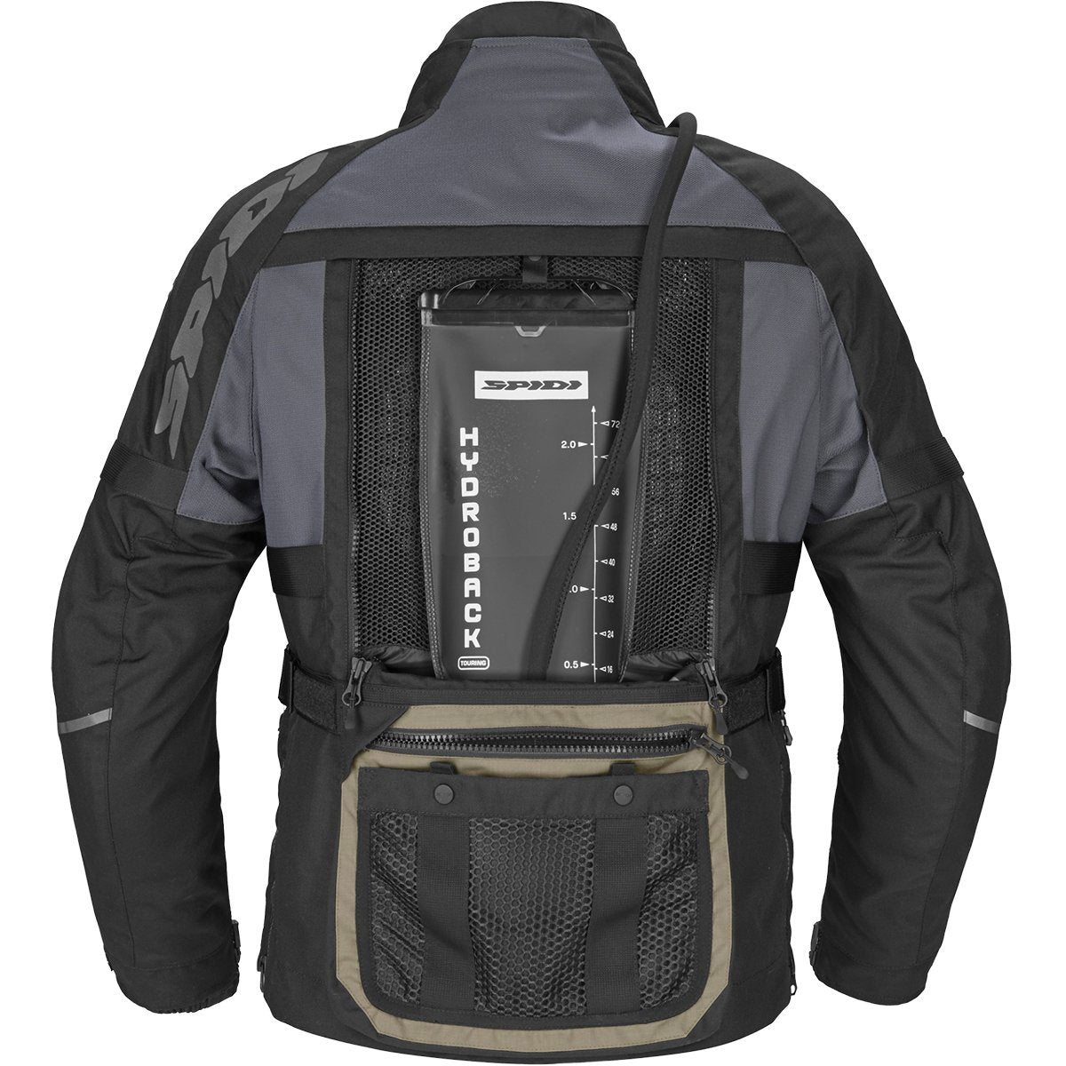Chaqueta Spidi Hard Track 3 negro / arena