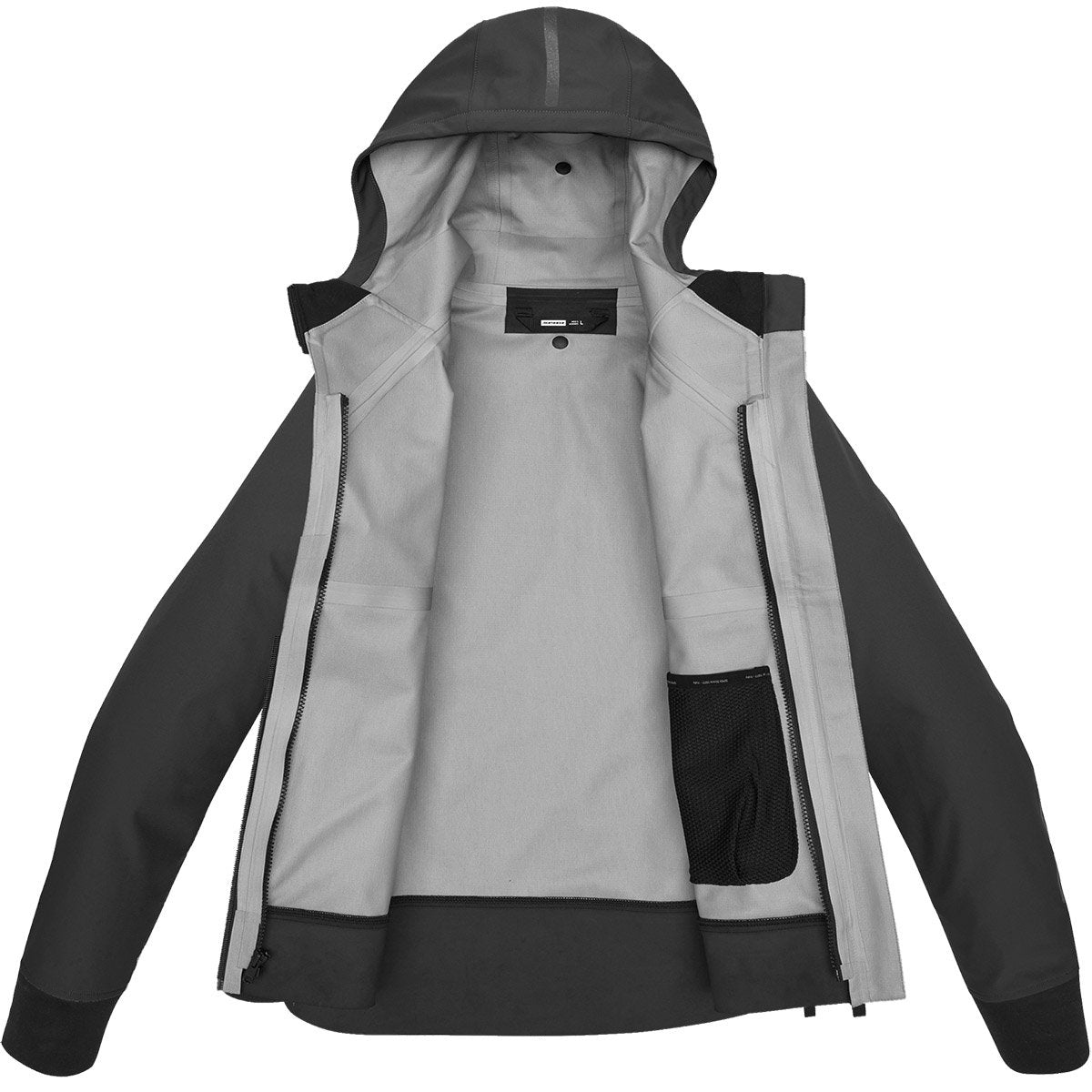 Chaqueta impermeable Spidi Hoodie Shell Black
