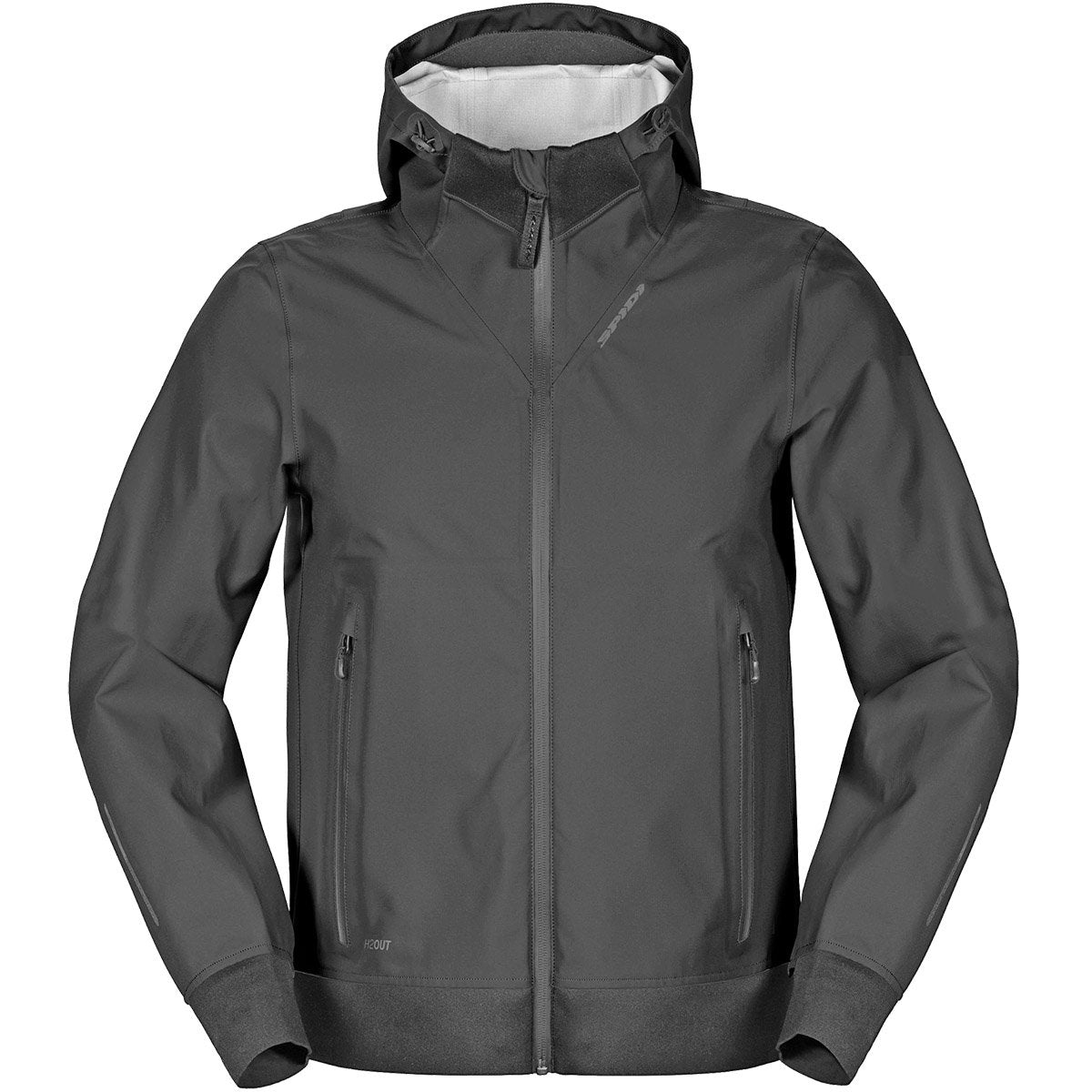 Chaqueta impermeable Spidi Hoodie Shell Black