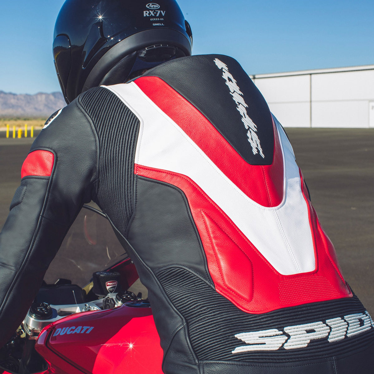 Mono Spidi Laser Pro Perforated rojo