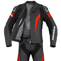 Mono Spidi Laser Touring negro / gris / rojo