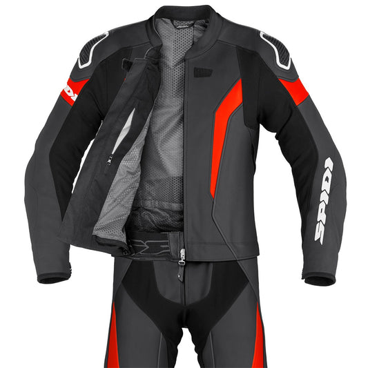 Mono Spidi Laser Touring negro gris rojo