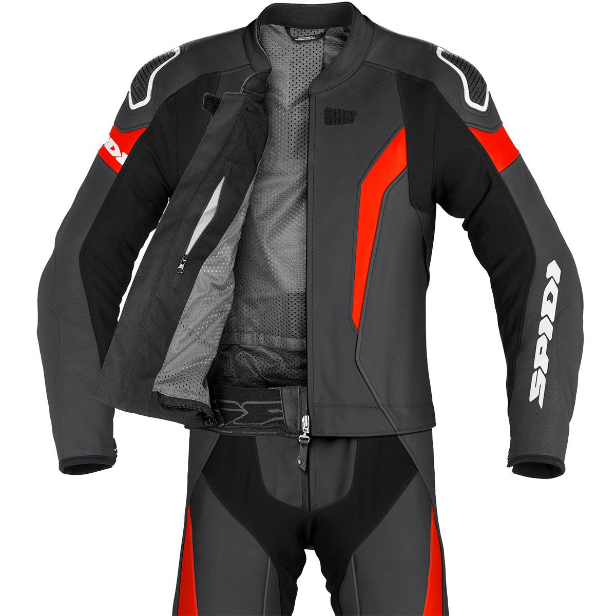 Mono Spidi Laser Touring negro rojo