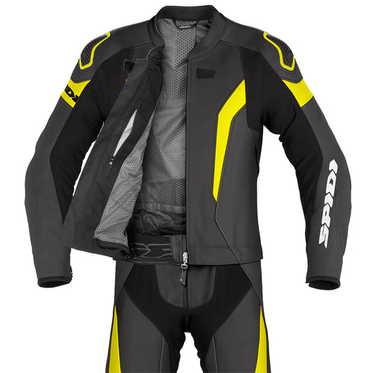 Mono Spidi Laser Touring negro / amarillo flúor