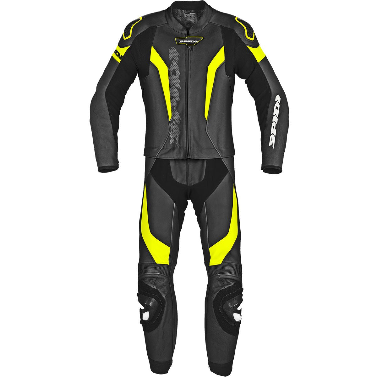 Mono Spidi Laser Touring negro / amarillo flúor
