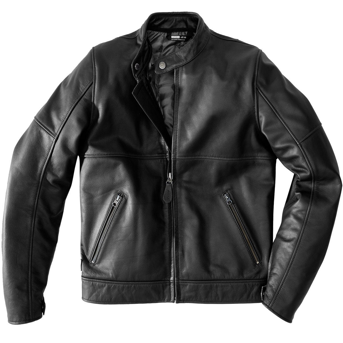 Chaqueta de piel Spidi Mack negro