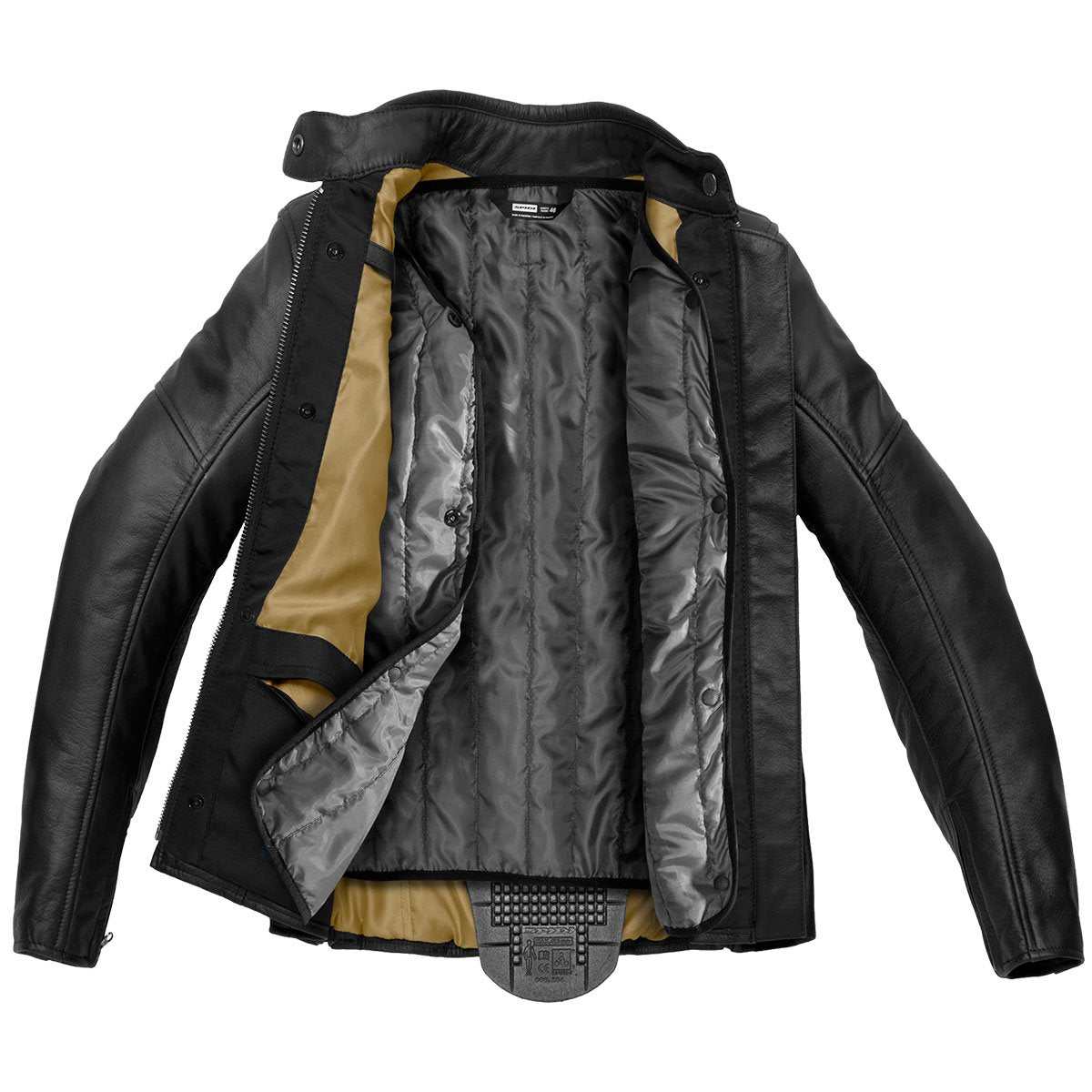 Chaqueta de piel Spidi Mack Lady negro