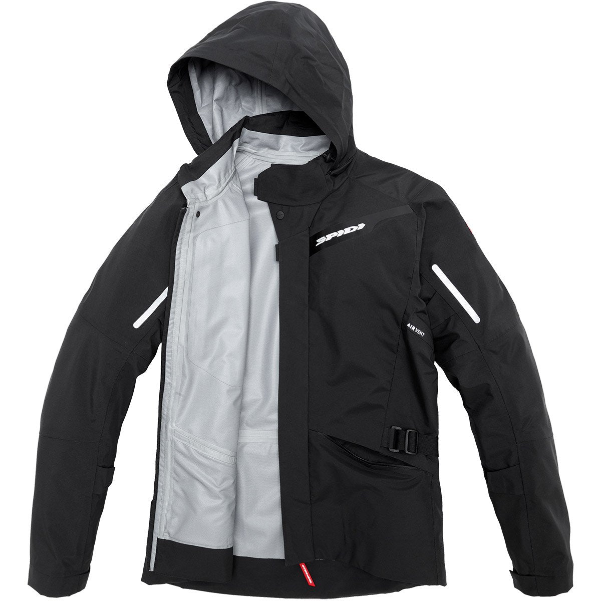 Chaqueta impermeable Spidi Mission-T Shield Black