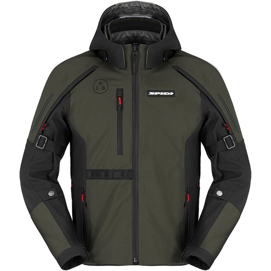 Chaqueta Spidi Mission-V negro / verde