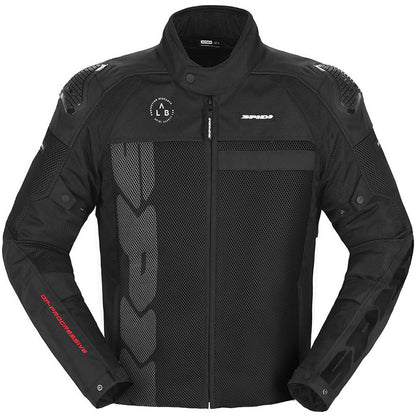 Chaqueta Spidi Progressive Net Windout negro / gris