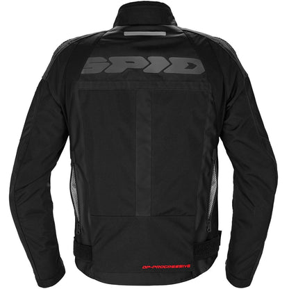 Chaqueta Spidi Progressive Tex negro