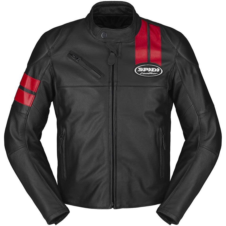 Chaqueta Spidi Roar negro / rojo