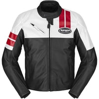Chaqueta Spidi Roar blanco / negro / rojo