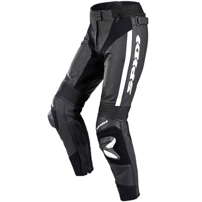 Pantalón de piel Spidi RR Pro 2 Lady negro / blanco