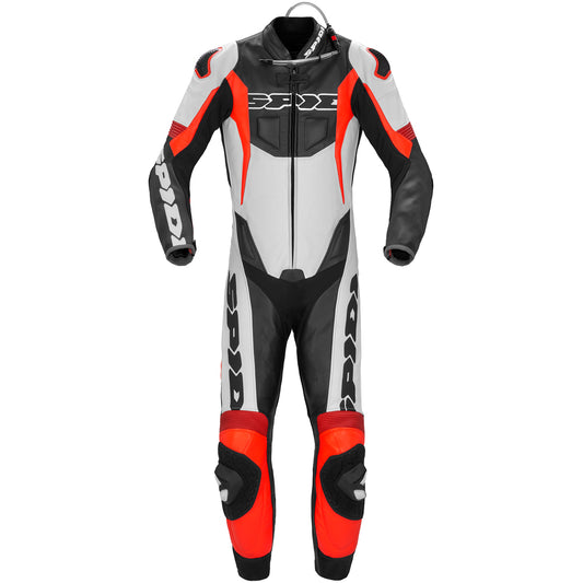 Mono Spidi Sport Warrior Perforated Pro negro / rojo