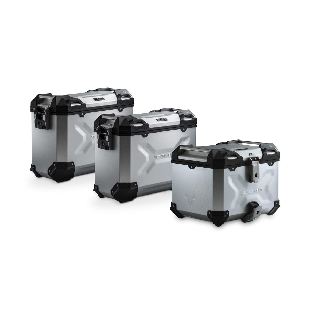Set de equipaje SW-Motech TRAX ADV plata