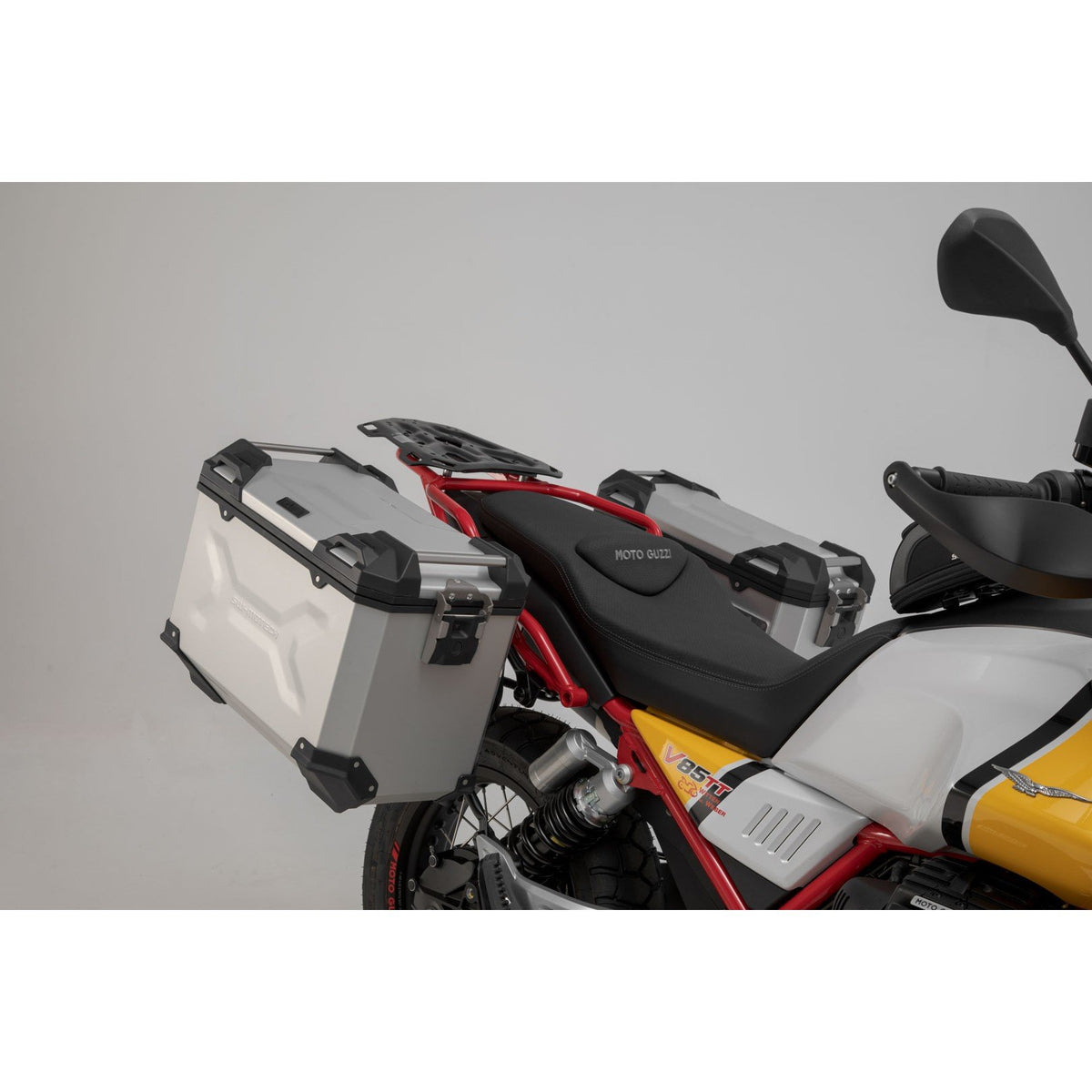 Set de equipaje SW-Motech TRAX ADV plata