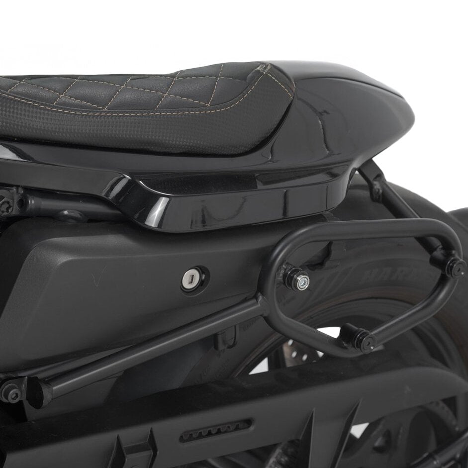 Bolsa lateral SW-Motech Legend Gear LC2 + soporte SLC izquierdo Harley-Davidson Sportster S (2021-) BC.HTA.18.019.20000