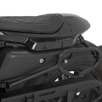 Bolsa lateral SW-Motech Legend Gear LC2 + soporte SLC izquierdo Harley-Davidson Sportster S (2021-) BC.HTA.18.019.20000