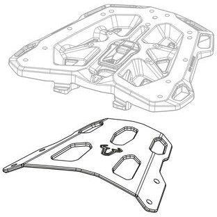 Portaequipajes SW-Motech STREET-RACK GPT.01.086.16000/B