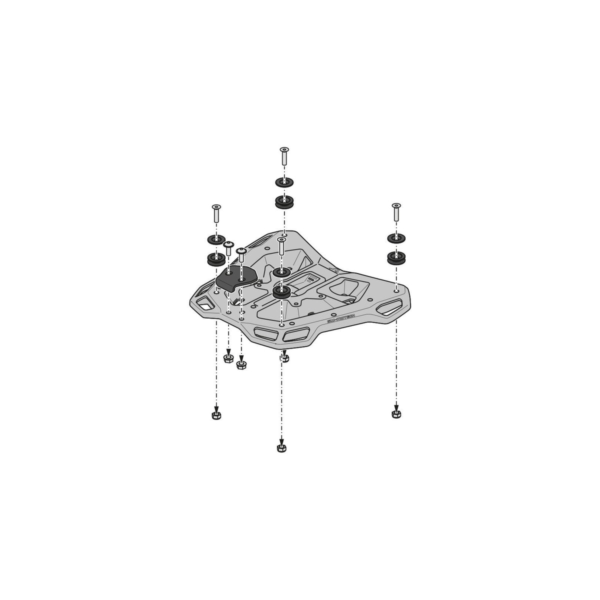 Portaequipajes SW-Motech STREET-RACK GPT.06.236.16000/B