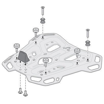 Sistema topcase SW-Motech DUSC XL Yamaha Tracer 9 GPT.06.597.66000/B