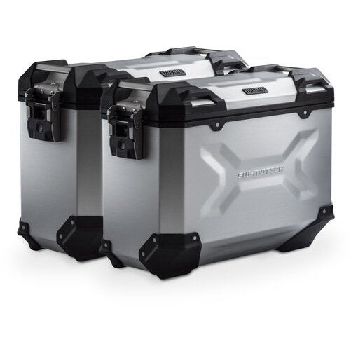 Maletas SW-Motech TRAX ADV plata Suzuki DR-Z4S