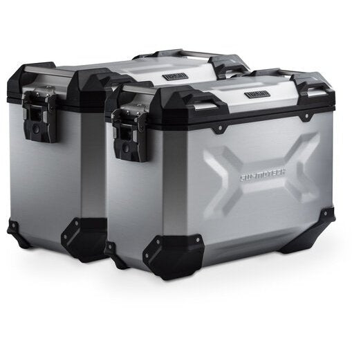 Maletas SW-Motech TRAX ADV plata Kawasaki KLR 650