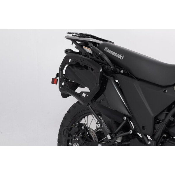 Maletas SW-Motech TRAX ADV plata Kawasaki KLR 650