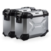 Maletas laterales SW-Motech TRAX ADV plata 37/37 L para Moto Morini X-Cape 650 KFT.23.017.70000/S