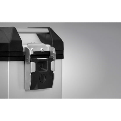 Maleta lateral izquierda SW-Motech TRAX ADV L 45 L plata ALK.00.733.10000L/S
