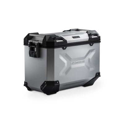 Maleta lateral izquierda SW-Motech TRAX ADV L 45 L plata ALK.00.733.10000L/S
