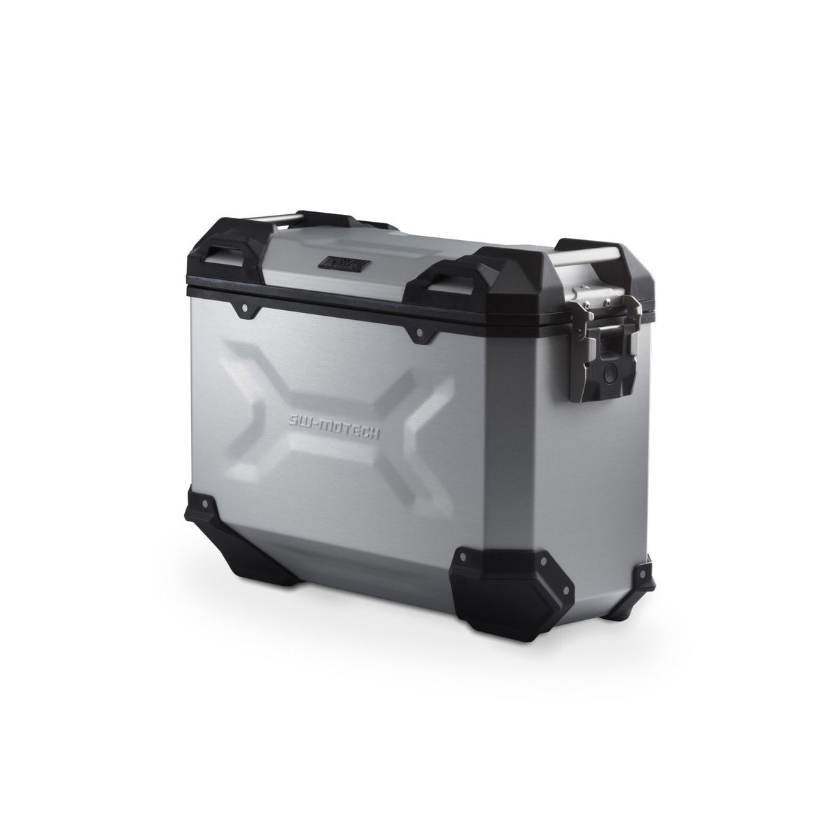 Maleta lateral derecha SW-Motech TRAX ADV M 37 L plata ALK.00.733.11000R/S