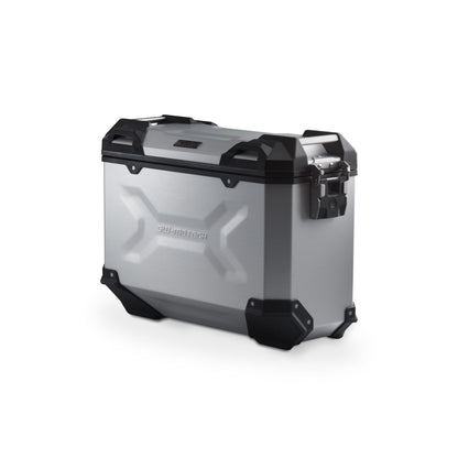 Maleta lateral derecha SW-Motech TRAX ADV M 37 L plata ALK.00.733.11000R/S
