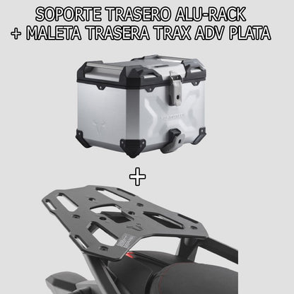 Sistema topcase SW-Motech TRAX ADV plata + ALU-RACK GPT.01.254.70000/S