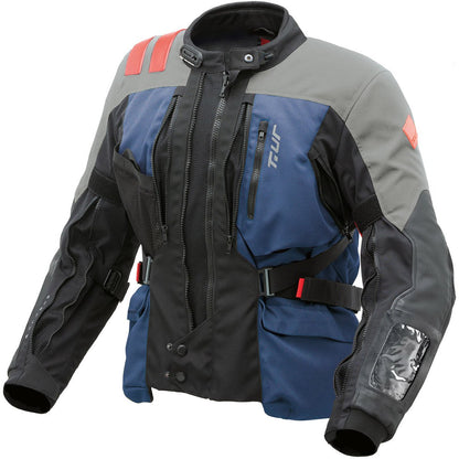 Chaqueta T-UR Roadbook Hydroscud azul / gris