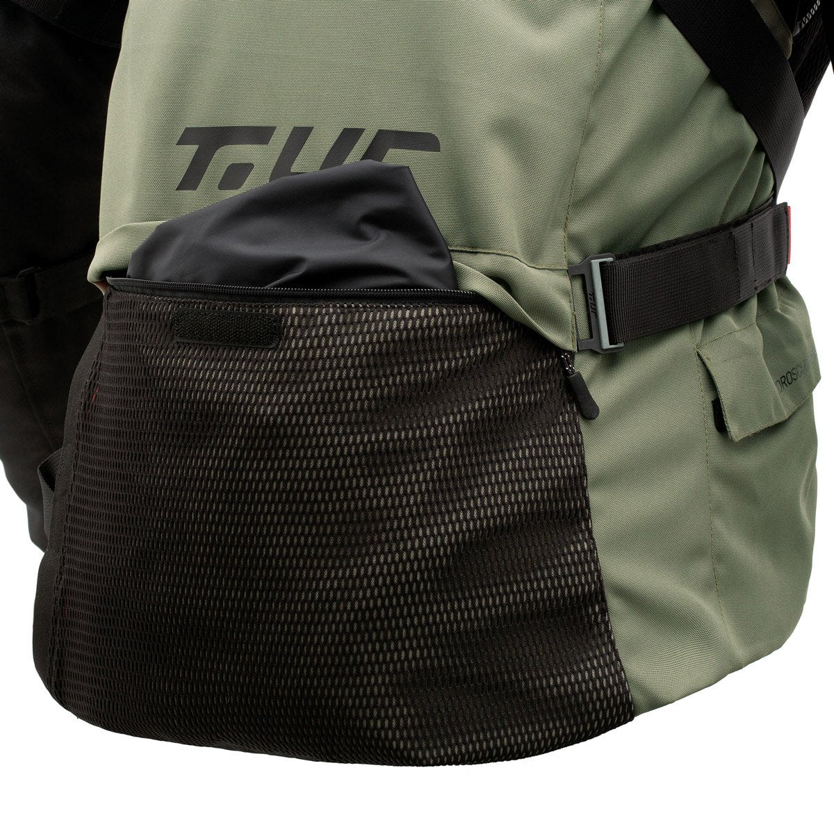 Chaqueta T-UR Roadbook Hydroscud verde / antracita oscuro