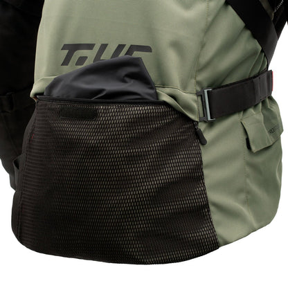 Chaqueta T-UR Roadbook Hydroscud verde / antracita oscuro